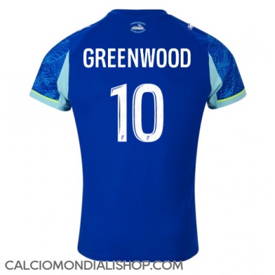 Maglie da calcio Olympique de Marseille Mason Greenwood #10 Terza Maglia 2025-26 Manica Corta Maglie da calcio Olympique de Marseille Mason Greenwood #10 Terza Maglia 2025-26 Manica Corta